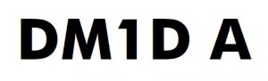 DM1DA字樣